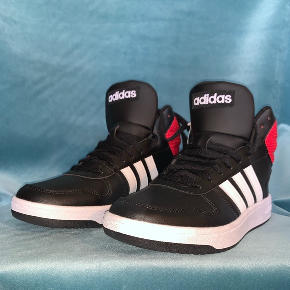 Adidas mid top sneakers. Size 8. - Picture 4 of 6